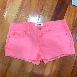 PINK Victoria’s Secret hot pink shorts